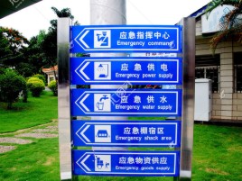 永胜标识导向系统设计需要掌握的四大元素