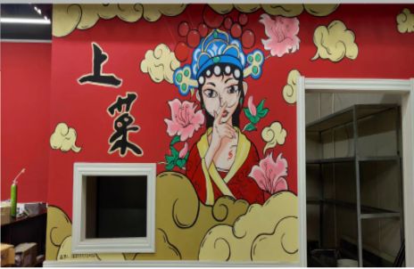 永胜墙体彩绘的发展和应用