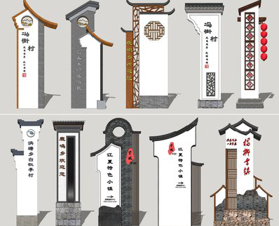 永胜美丽乡村标识标牌有哪些分类？